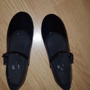 Little girl tap shoes